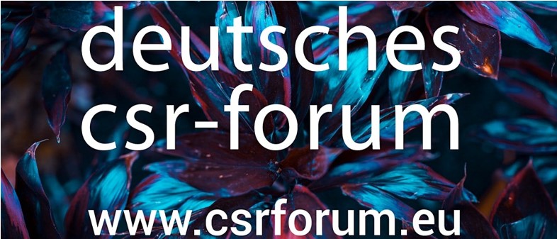 Teilnahme am Deutschen CSR-Forum (29.-30.04.2020)
